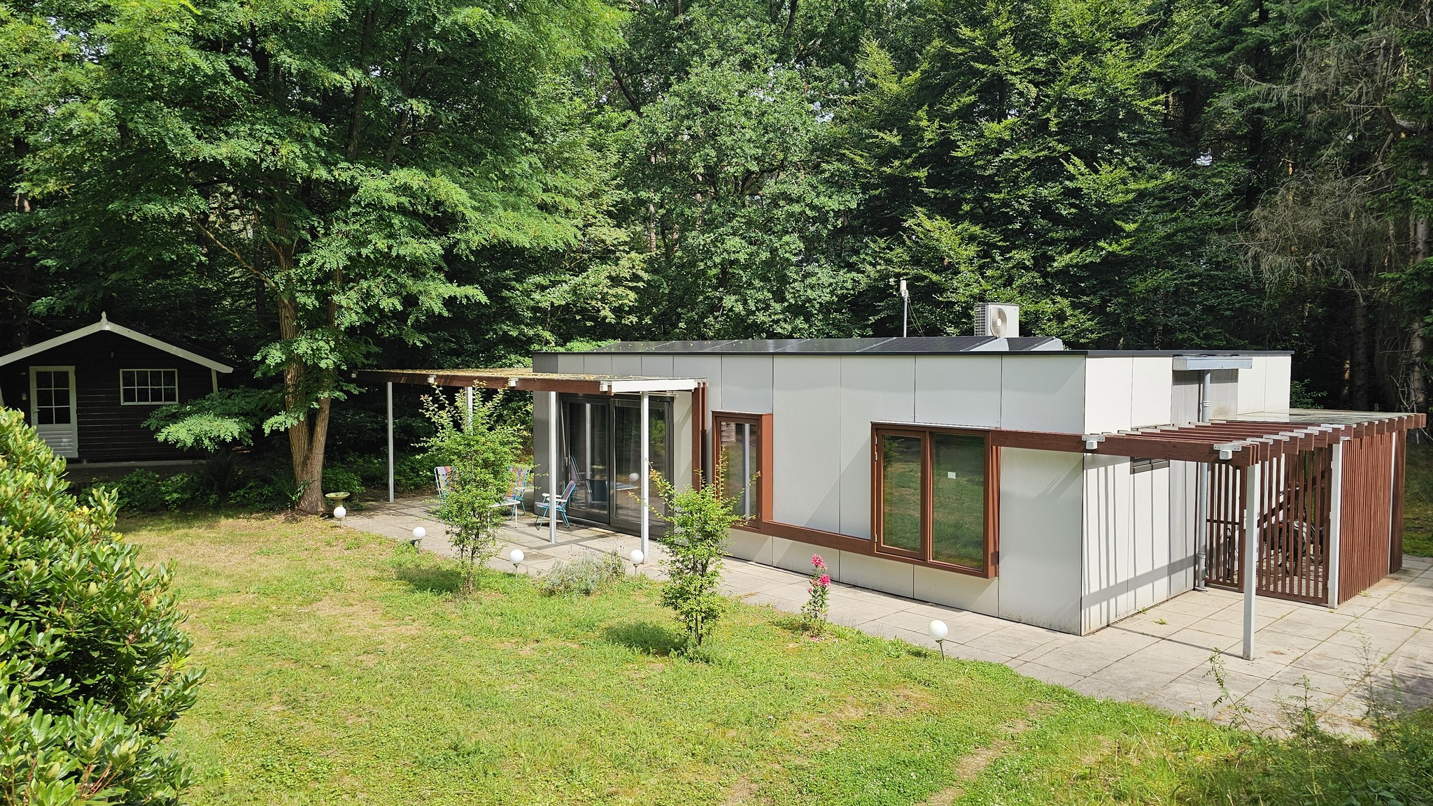 Schuur van een vakantiewoning in Bennekom gerenoveerd